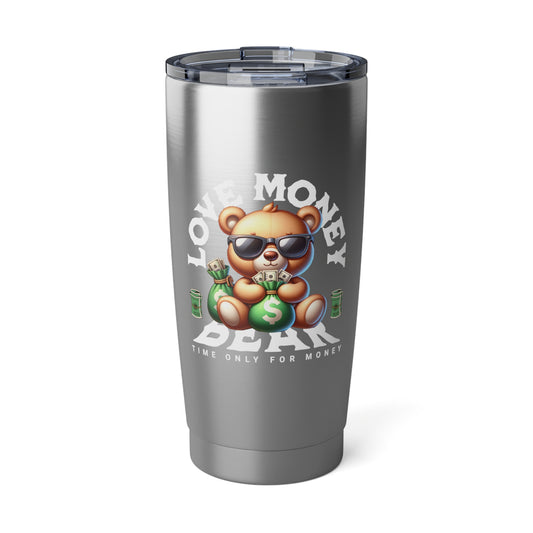 Vagabond 20oz Tumbler - Love Money Bear Insulated Travel Mug